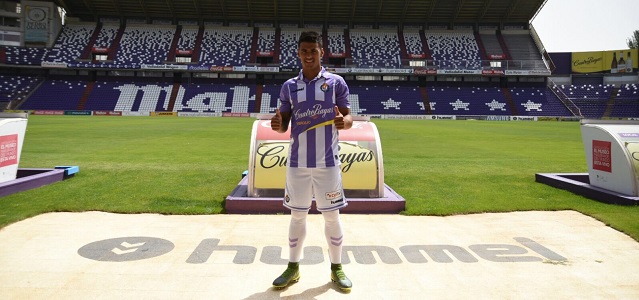 Iban Salvador: "Disputo cada balón como si fuera el último" 1 Iban Salvador || Foto: Real Valladolid