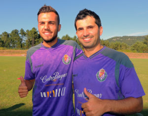 El Real Valladolid de los centrocampistas 3 Joan Jordán y Álex López || Foto: Real Valladolid