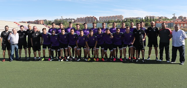 Primer entrenamiento del Real Valladolid Promesas 2016/17