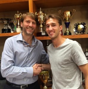 Rafa López y el terruño 2 Carlos Suárez y Rafa || Foto: Real Valladolid