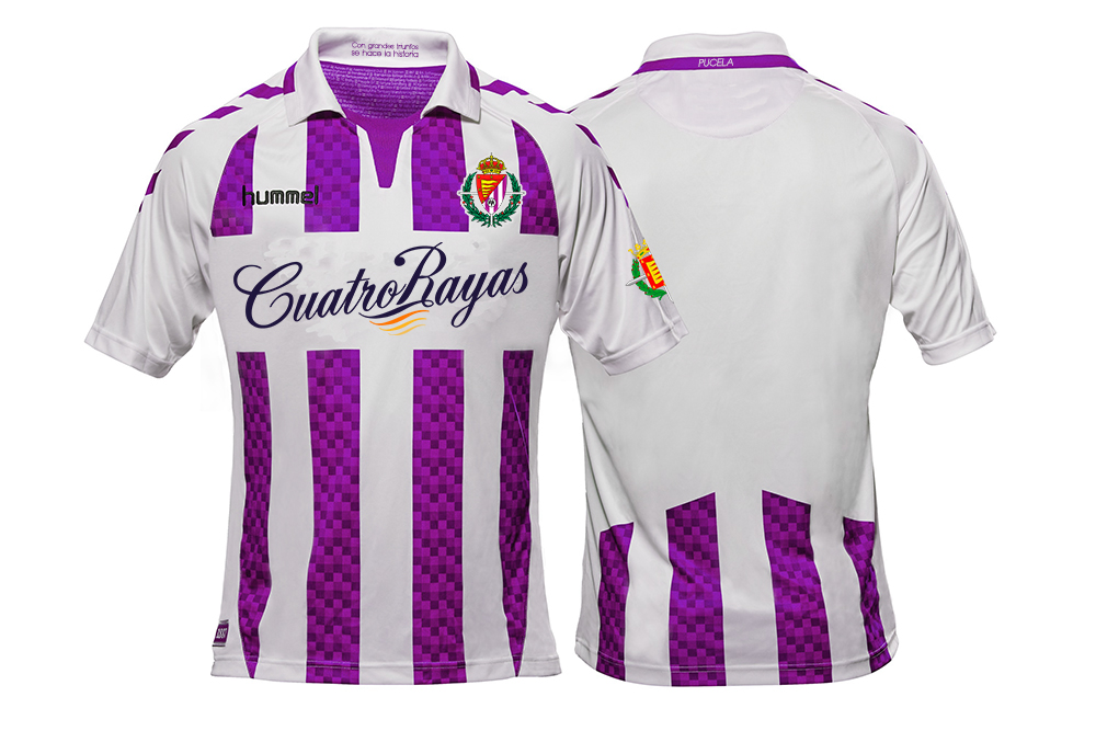 ¿Cómo serán las nuevas equipaciones del Real Valladolid? 4 Camiseta del Odense danés para la temporada 2016/17 y montaje de una alternativa blanquivioleta || Imagen: MiguelinRV
