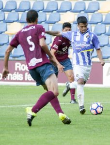 Iban Salvador prepara un disparo Foto: Real Valladolid