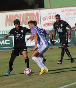 Joan Jordán: "A partir de mañana estaré con el grupo al 100%" 2 Jordán, ante el Lugo || Foto: Rosa M. Martín