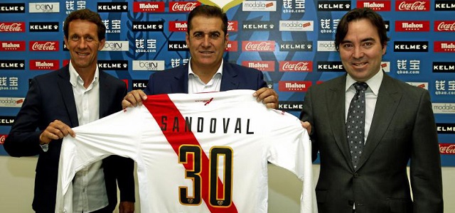 Sandoval, durante su presentación