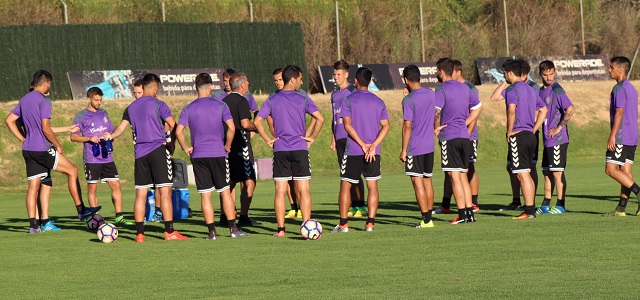 Entrenamiento del Real Valladolid del 6/08/2016