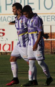 Álex López, algo más que el regista de Paco Herrera 4 Álex López e Iban Salvador Foto: Rosa M. Martín