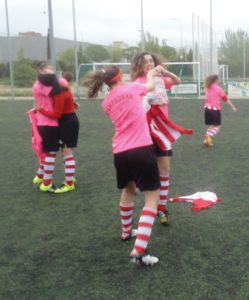 Celebración del ascenso || Foto: Sergio Sanz