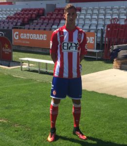 Juan Cámara, presentado con el Girona Foto: Girona FC