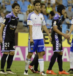 Los suplentes piden paso 2 Markel y Luismi debutaron con el Real Valladolid en partido oficial Foto: Real Zaragoza