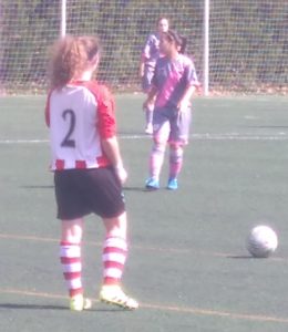 Peke, ante el Rayo B Foto: Jesús Domínguez