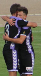 El Real Valladolid, campeón del Trofeo Virgen de las Viñas 2 Ángel y Drazic Foto: Víctor Álvarez