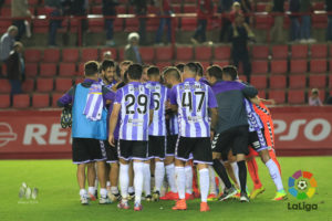 Cuando la lógica se impone 2 El Real Valladolid hace una piña después de imponerse al Nàstic de Tarragona