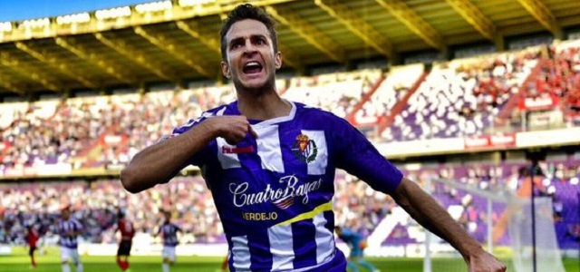 Juan Villar, en el Real Valladolid 2-1 Mirandés de la 2015/16 || Foto: Real Valladolid
