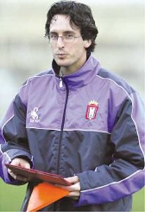 Colgar las botas y coger la pizarra 4 Unai Emery, en el Lorca