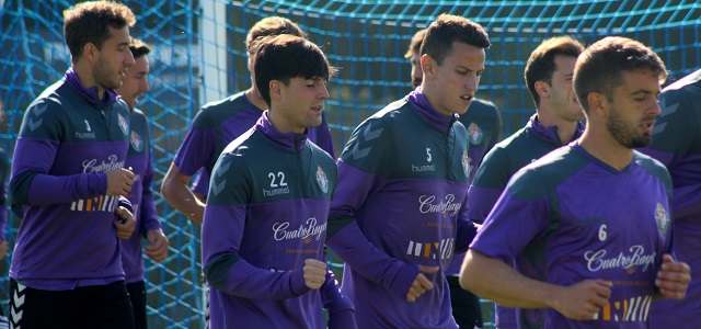 Viernes Santo de trabajo para el Real Valladolid