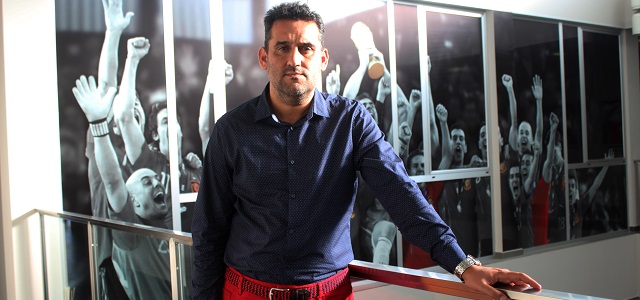 Javier Tejedor, el ‘pater familias’ del colegio arbitral de Valladolid