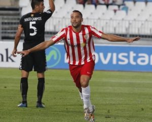 Quique celebra un gol || Foto: Mundo Deportivo