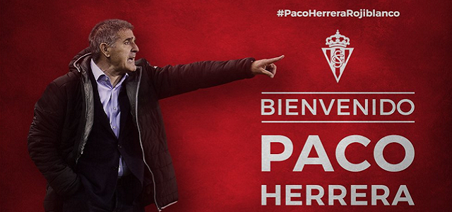 Paco Herrera ya es técnico del Sporting de Gijón