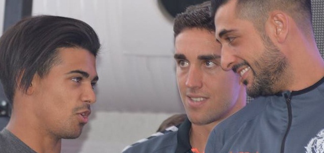 Mata: "Si tiene que jugar Miguel, meter 30 goles y subimos a Primera, encantados" 1 Mata2