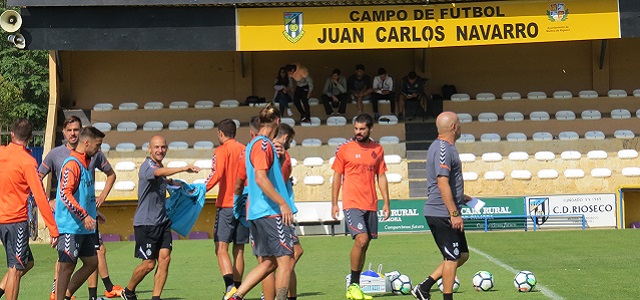 Entrenamiento del Real Valladolid en Rioseco