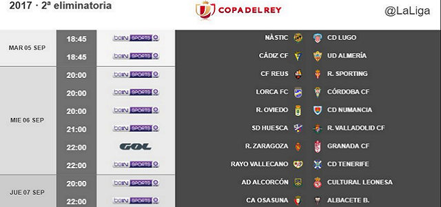 El Real Valladolid ya tiene horario para la Copa