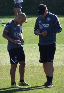 Luis César: "Entreno para merecer ganar cada partido" 2 Luis César entrenamiento 1