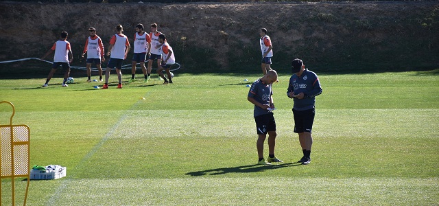 Luis César entrenamiento