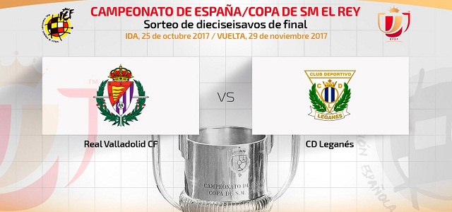Real Valladolid – Leganés en 1/16 de Copa del Rey
