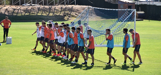 Entrenamiento del Real Valladolid 13/09/2017