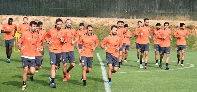Entrenamiento del Real Valladolid 7/09/2017