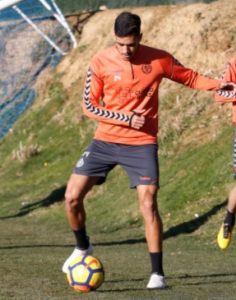 Borja Herrera y Al-Mousa completan su primer entrenamiento con el Real Valladolid 2 Borja Herrera 1