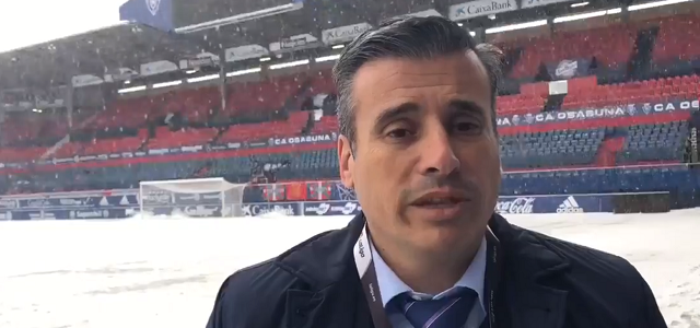 Gómez acata pero no comparte la decisión de aplazar el partido