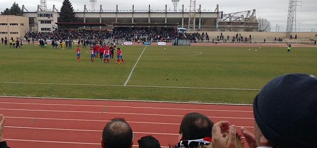 El Atlético Tordesillas hace historia a costa de Unionistas 1 Unionistas - Tordesillas || Foto: Sergio Sanz