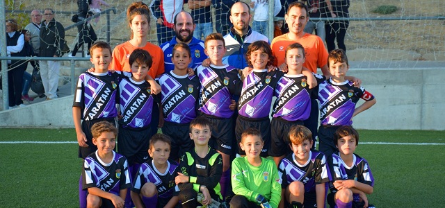 El Zaratán Sport benjamín triunfa tras la fusión del pueblo