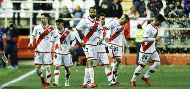 Los jugadores del Rayo celebran un gol || Foto: Capital Deporte