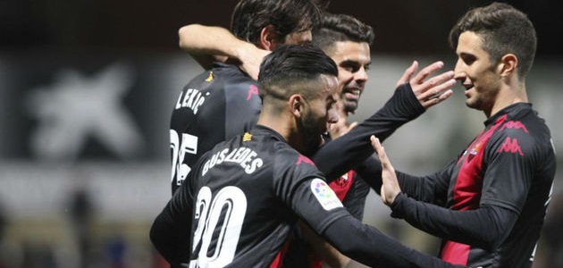 La Lupa: CF Reus Deportiu 1 Los jugadores del Reus celebran un gol || Foto: Marca