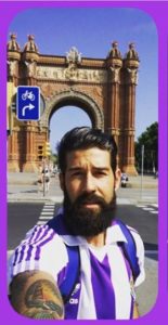 El sentimiento blanquivioleta no entiende de distancias 3 Barcelona