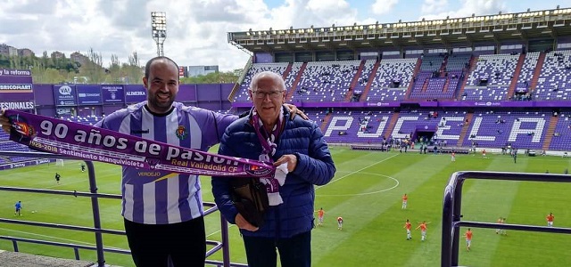 El sentimiento blanquivioleta no entiende de distancias