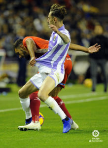 El Detalle: Borja Iglesias 'tripite' ante el Pucela de Calero 2 Calero Borja Iglesias