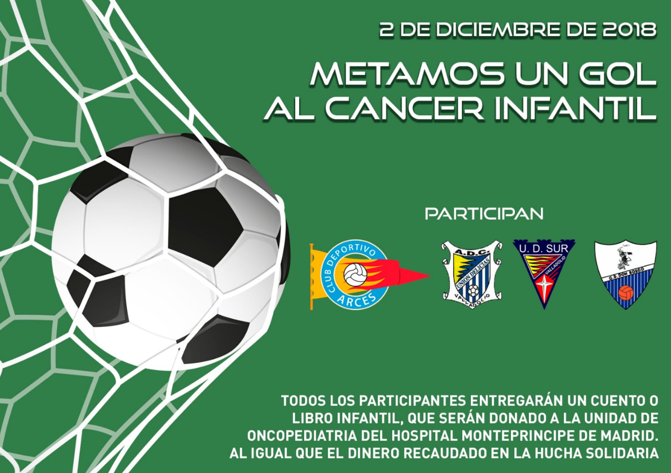 Domingo de goles contra el cáncer infantil