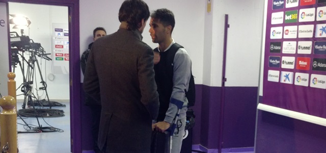 Moyano, entre cuatro y seis semanas de baja