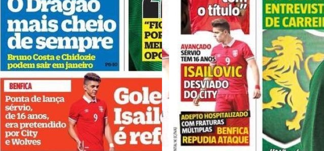 Aleksandar Isailovic será benfiquista