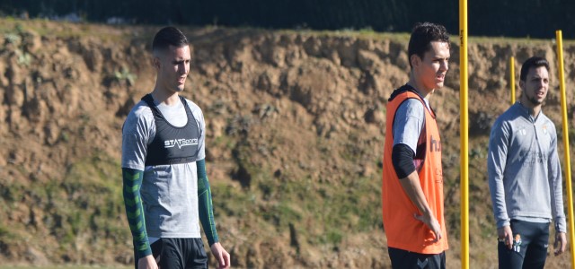 Así fue el primer entrenamiento de Sergi Guardiola con el Real Valladolid