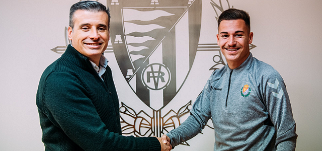 Víctor Socorro, blanquivioleta hasta 2022