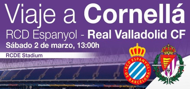 La FPRV animará al Real Valladolid frente al Espanyol