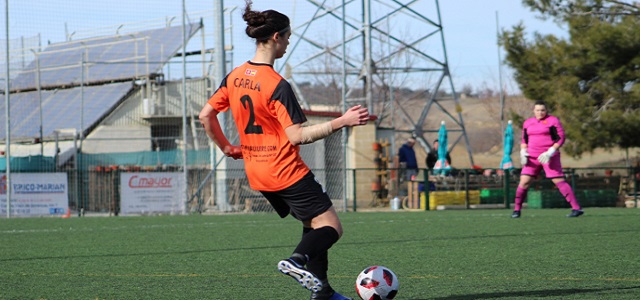 Carla, convocada con la selección española sub 17, reciente campeona del mundo