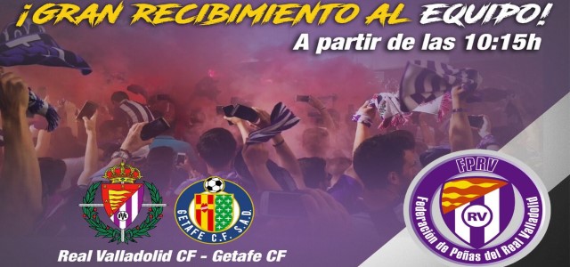 Un gran recibimiento para la final ante el Getafe