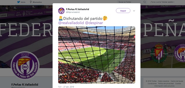 El Detalle: La afición del Real Valladolid se revuelve contra las condiciones del Wanda