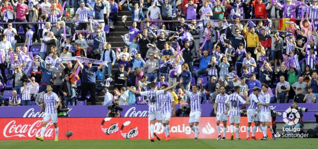 La fiesta por la permanencia empieza en Zorrilla