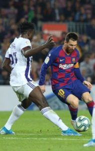 El Detalle: Sali celebra su segundo año en el Real Valladolid en la élite 2 Salisu Messi